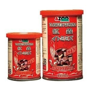 AQUAPLANTASMX - Azoo: Tubifex 120 ml - Alimentos