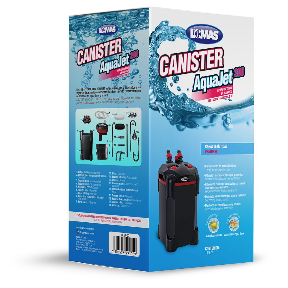 Canister AquaJet 200