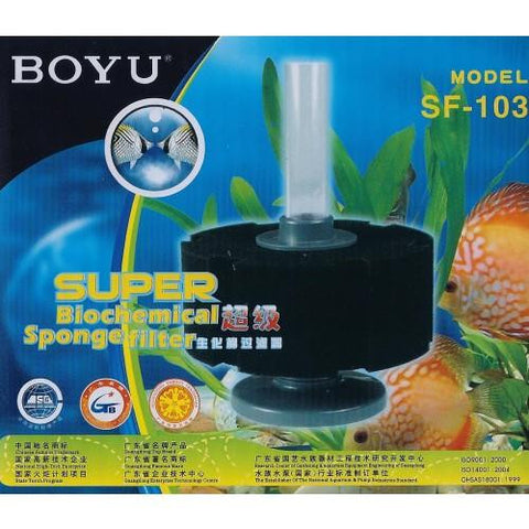 Filtro de esponja Boyu SF-103, Filtros - AQUAPLANTAS