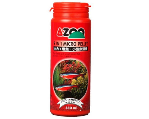  AQUAPLANTASMX - Azoo: micropellet 120 ml - Alimentos