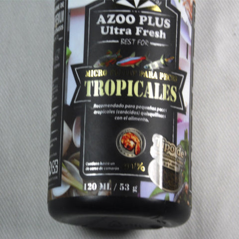 Azoo Plus Ultra Fresh Micropellet 120 ml, Alimentos - AQUAPLANTAS - 3