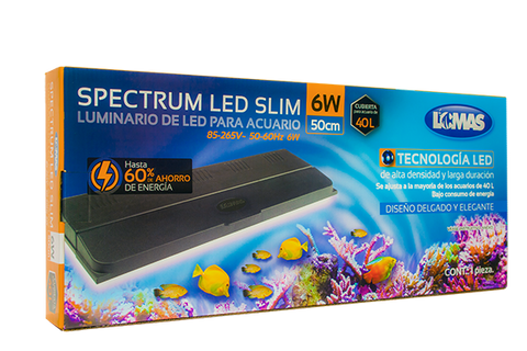 Lampara Spectrum Slim LED 50cm
